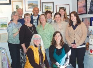 Local artists and gallery owners met over the winter to discuss ways they could work together. The first collaborative effort will be an Art Along the Lake event on Memorial Day weekend.