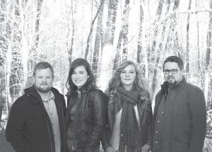 The GunFlint Tavern is hosting Reina del Cid and her talented band on Friday, June 5. (L-R) Bass player Christopher Wiberg, singer-songwriter Reina del Cid, guitarist Toni Lindgren, drummer Zach Schmidt.