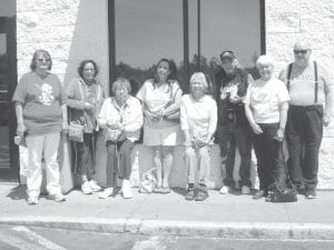 Some of the Elders who attended the Wisdom Steps Conference were (L-R) Judy Ranta, Marie Morrin, Doris Blank, Shirley Stevens, Vivian Carlson, Dido Swader, Johnie Barten and Ralph Tesser.