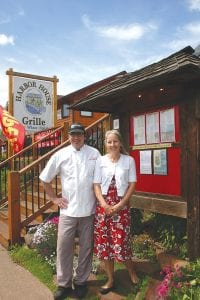 Ed and Cindy Straub were very happy to learn that their Harbor House Grille restaurant was named one of the top 15 best waterfront-dining spots in Minnesota by ThrillList.com. Cindy is in charge of the front of the house while Ed works his magic in the kitchen.