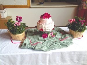 The West End Garden Club celebrated its 80th anniversary with its traditional flower show on Saturday, July 18. The theme? Appropriately, As Time Goes By.