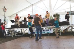 Earth, Wind & Todd was one of the many musical groups which delighted audiences at last year’s annual Radio Waves Music Festival at Sweetheart’s Bluff in the Grand Marais Rec Park. This year’s event is set for Sept. 11-13 and features more than 30 local and regional acts.