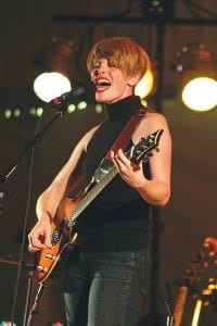 Haley Bonar, a prolific indie-pop songwriter, rocked the Mountain Stage.