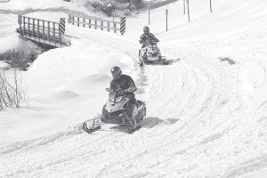 Snowmobilers are eager to get out and ride. Have fun, but remember to follow the safety rules!