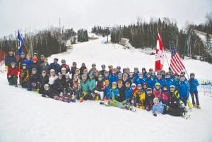 Racers from Cook County, Brainerd and Thunder Bay had a great day on the slopes in the Lutsen Invite on Friday, December 11.