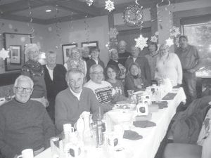 The West End has been very festive of late. The Seniors Lunch at Bluefin Grille was well-attended and a good time was had by all.