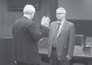 Legislators don’t return to the Capitol for regular session until March 2016, but newly elected State Representative Rob Ecklund took the oath of office Dec. 17. Rep. Ecklund was elected in the Dec. 8 special election to fill the term of the late Representative David Dill. Ecklund is waiting for his committee assignments from Speaker Kurt Daudt, but he is expected to serve on the same committees as the late Rep. Dill, which were Agriculture Finance, Environment & Natural Resources Policy & Finance, Greater Minnesota Economic & Workforce Development Policy, and Mining & Outdoor Recreation Policy. Rep. Ecklund encourages community members to contact him on any legislative issue.