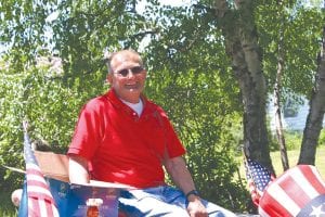 Tofte’s “go-to guy,” John Nelson, pictured here at the Tofte 4th of July parade when he was named Tofte Citizen of the Year for 2009, passed away unexpectedly last month. The news hit the township hard, and Tofte supervisors, along with John’s survivors, are trying to determine the best way to honor his memory.