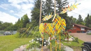 Past Great Place grants have funded a variety of projects that encourage people to get outdoors. Things like murals, benches, and sculptures have been created. A 2015 Great Place project was this whimsical Plaid Moose by Tom Christensen of Last Chance Studio and Gallery in Lutsen.