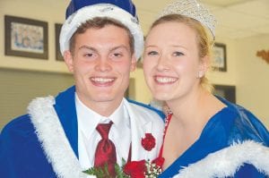 Crowned as the 2016 Cook County High School Prom King and Queen were Rory Bakke and Lily Gruber Schulz. They oversaw an evening of dancing in a gym decorated in a magical Alice in Wonderland theme.