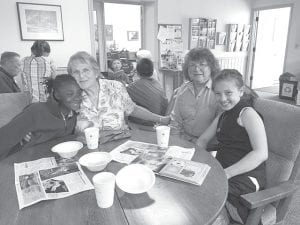 On May 20, the Senior Center wrapped up a successful first year with its Intergenerational Reading Program. Seniors and students celebrated the friendships that had been made.