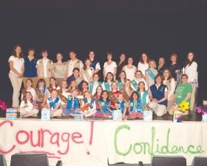 Cook County Girl Scouts wrapped up a successful year of Scouting at their Court of Awards in May. Girl Scout Daisies, Brownies, Juniors, Cadettes, Seniors and their leaders gathered to celebrate the courage and confidence the girls mastered through their activities throughout the year. Watch for Girl Scouts in the community throughout the summer, continuing service projects and preparing for more adventure.