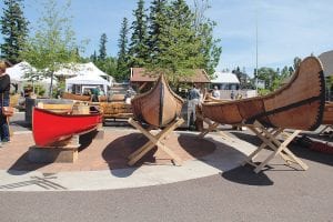 Of course the real stars of the Wooden Boat Show are the boats of all shapes and sizes. The campus was full of boating enthusiasts. The detail on many of the boats is exquisite.