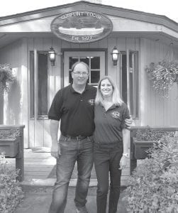 Left: New owners John and Mindy Fredrickson are appreciative of the community’s support.