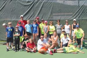 The three-day tennis camp sponsored by the tennis association and Cook County YMCA was a huge hit. The weather was perfect for tennis and a good time was had by all.