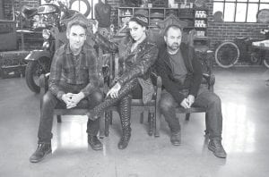 The American Pickers “crew” is coming to Minnesota in August to look for unique locations and interesting characters for a segment of the popular History Channel show. (L-R) Mike Wolfe, Danielle Colby, Frank Fritz.