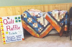 This stunning “Gunflint Rocks and Waters” quilt is being auctioned at this year’s Mid-Trail boutique, auction and raffle. There will be many more beautiful hand-crafted items and artwork, as well as certificates for local businesses and services, available at the August 10 event.