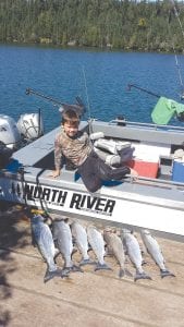 Bear Atkinson had a great “boys’ trip” to Isle Royale recently, spending five days with his dad, Niel, exploring the island and catching big fish.