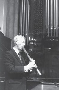 Jon Romer will perform on the Native American flute during an International Day of Peace Offering of Music and Prayers at Trinity Lutheran Church in Hovland.