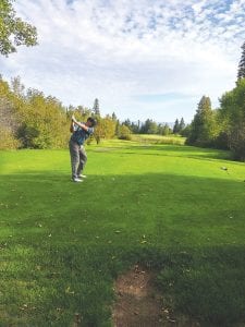 Superior National at Lutsen golf pro Heath Ekstrom didn’t spend much time between swings on Sunday, September 11. Ekstrom completed 122 holes of golf on Sunday, about 86 more holes than he had ever played in one day before his marathon fundraiser effort for the Folds of Honor Foundation.