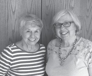 Above: For the 7th year, the North Shore Commercial Fishing Museum is presenting a Storytelling Dinner. Two speakers will look back at commercial fishing in the '70s and '80s, researcher Georgie Dunn and fisherman Clint Maxwell. Dunn is pictured here with Fishing Museum President Virginia Reiner.