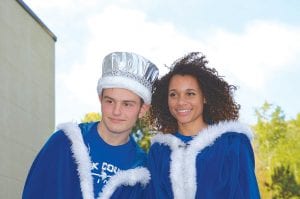 The Viking Homecoming King and Queen were crowned on Friday, September 30. The royal couple for 2016 are Jack Viren and Molly Thomas.