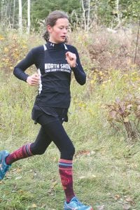 A talented and determined long distance runner, eighth-grade harrier Louise Ramberg has been the top North Shore Storm runner on the girls' team in 2016. Louise placed 22nd at the Section 7A cross country meet held at the Cloquet Country Club.