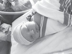 Erick and Allison Plummer of Grand Marais are proud to announce the birth of their son, Elliott Gerald Plummer. Born at Essentia Health-St. Mary’s in Duluth on December 21, 2016 at 6:05 p.m., Elliott weighed 7 pounds, 3 ounces and was 20.5 inches long. He is welcomed home by big sister Adalyn. Grandparents are Richard and Kathy Plummer of Hovland and Jerry and Robin Lowe of Green Valley, Arizona.