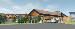 Here is an architect's rendering of what Grand Portage Lodge and Casino will look like when it is fully completed. As it stands now, Grand Portage Lodge and Casino offers 450 slot machines and, in a few weeks, will bring back blackjack for its patrons. With much of the renovation done, Grand Portage Lodge and Casino will roll out the red carpet for guests on Wednesday, January 25 at 7 a.m.