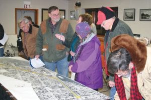 A large number of folks turned out to get a look at the architectural drawings depicting Highway 61 improvements through Grand Marais that will take place during the summer of 2019. The drawings were provided by the Minnesota Department of Transportation (MN DOT). MN DOT provided cards for suggestions and those comments were left for the engineers to consider as they make their final draft for the project.