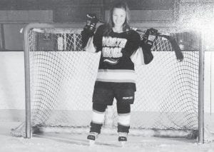 Katie Carpenter plays hockey for the very successful 12U North Shore Storm hockey team. Katie has to travel to Silver Bay for practice and games are often played out of Lake County. “She makes sure to get her homework done and keeps her grades up,” said her mom Leah Carpenter.