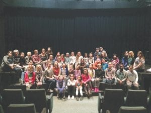 As evidenced in the picture, there is a large cast for the Lion King Jr. production that will take place at the Arrowhead Center for Arts (ACA) April 20-21 and April 28-29. And while there are lots of cast members, Director Sue Hennessy has put out a call for more help with the production. If you have some time to spare and a willing heart, call 218-387-1284 x 2.