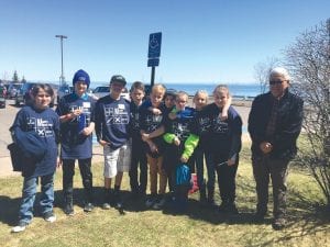 Sawtooth Elementary students recently competed at a Math Masters competition, with Ray Dressely receiving a ribbon for placing in the top 20 in the individual competition. Competing for Sawtooth were, starting from the left: Hunter Gomez, Ray Dressely, Cy Oberholtzer, Weston Heeren, Tighe McHugh, Marshall O’Phelan, Andrew Hallberg, Amery Oberg, Katie Carpenter and coach Duane Hasegawa.