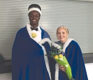 Sam O’Phelan and Tarin Hanson were named Prom King and Queen this past Saturday at Cook County High School.