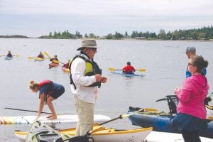 There was an excellent turnout for the fourth annual North Shore Water Festival held last weekend at Harbor Park. Experts were on hand to offer lessons on kayaking, stand-up paddle boarding, as well as offering visitors a chance to check out all of the newest water and outdoor gear. The bravest and most flexible participants were the ones who took part in the yoga on paddleboards in the harbor. The three-day event was once again hosted by Jack Stone, owner of Stone Harbor Wilderness Supply.