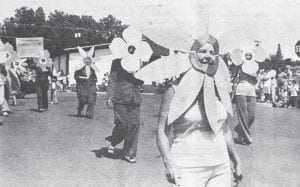 The Aug.11, 1977 News-Herald proclaimed that year’s Fisherman’s Picnic “One of the biggest in history,” and documented the event with plenty of pictures of that year’s parade, which included this photo of Grand Marais Garden Club members disguised as pretty posies. Other entrants in that year’s parade were the Route 61 Barbershop Quartet; a senior citizen float featuring Jim Hostrawser, Alma Olson, Ed Rice and Julie Jarman; the North Shore Sled Dog Association float which was pulled by 19 of Arleigh Jorgenson’s sled dogs; and a U.S. Forest Service float with Smokey Bear and several youngsters seated in a forest setting.