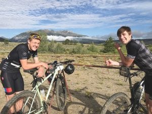 Two local Cook County high school boys, Henry DeArruda-Weaver and Will Surbaugh, traveled to Colorado with Will’s father, Steve, to take part in the three-stage mountain bike race in Leadville, Colorado. Riding through brutal ups and downs in rare air, Will ended up in third place and Henry in 5th place in their age groups. At 10,152 feet, Leadville is the highest U.S. city by altitude.