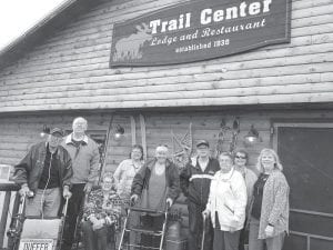 Seniors took a fall color tour up the trail to Trail Center. Thank you Sarah Hamilton for your hospitality and wonderful heart! Left to right: Walt Mianowski, Tom Hedstrom, Geri Jensen, Renette Pearse, Linda Johnson, Conrad Wika, Nona Smith, Therese Morrison, Kim Nelson.