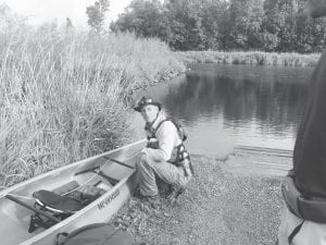 Bob Vollhaber, age 50, a project manager for a highway construction company, set a new canoe paddling/portaging record from Rainy Lake to Grand Portage. His background includes “paddling a canoe since I was a kid but it was always just a means to hunt, trap, and fish. And, I wrestled when I was a kid. My first season and first match, I didn’t know how to wrestle. Coach put me in a match, and I proceeded to lose to an experienced kid, getting choked until I was pinned. I didn’t like getting pinned, and I never lost another match. I guess that’s my outlook when I do other challenging things. “In college when other people were heading south for winter break, I’d go north into the winter woods to see if I could survive.”