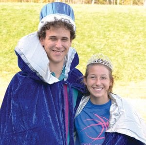 Cook County High School 2017 Homecoming King and Queen are David Blackburn and Maya McHugh. Despite the drizzle, Blackburn and McHugh were introduced to the large crowd attending the Vikings’ homecoming football game against the Ely Timberwolves on Friday, October 6. They received a great reception from the crowd.