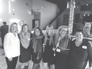 Above: The crew from Visit Cook County (L-R): Linda Jurek, executive director; Molly O’Neill, administrative manager; Kjersti Vick, marketing manager; Katie Krantz, events resource manager; Anna Klobuchar, info center coordinator; and Maggie Barnard, communications manager.