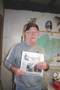 Cook County News-Heralds get to subscribers’ mailboxes and newsstands because of Red, our capable driver who lives in Chisholm. Red makes it up the shore in all kinds of bad weather. Last week he was involved in a minor accident and was “late” getting the papers here.