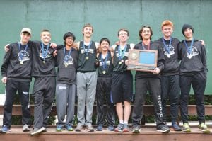 Top: Peaking at the right time, the North Shore Storm boys’ cross country team won the Section 7A title and qualified for the state meet. From L-R: Kevin Viren, J.C. Holman, Jron Tamanaha, Isaac Swanson, Brendan Seipke, Noah Smith, Jake Paron, Leif Anderson, and Will Surbaugh.