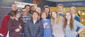 You won’t want to miss attending the wild and wacky Theater in Sports performance by CCHS seniors enrolled in College in the Schools English. Students taking the stage will be L-R: Sam Meyer, Andy Kern, Noah Works, Jack Fredrikson, David Blackburn, Joe James, Isak Terrill, Linnea Gesch, Nina Woerheide, Leif Anderson, Raina Ryden, Finn Gary, Abigail Prom, and Lucy Callender. Not pictured: Jamie Johnson.