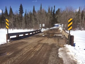 The Cross River Bridge will get some needed repairs before the opening of walleye fishing in May.