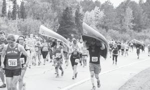 The Ely Chamber of Commerce will once again host the Ely Marathon and Boundary Waters Bank Marathon this fall. Participants must use traditional canoes designed to be paddled by one or two people, and may take part in the entire 26.2-mile race, or the half-marathon competition.