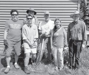 The smiling group above is just a few of the great volunteers who gave their time, sweat, and energy to assist area seniors who needed help with yard work and various chores over the first week of June.