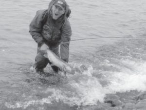 Fishing in front of the mouth of the Cascade River recently, this local fisherman caught this beautiful lake trout. Twenty years ago there might be 20 to 30 fishermen prowling the banks of Lake Superior next to Cascade River or one of the other tributaries pouring into the lake on a nice summer day. Today, that’s rare. But the fish are still there, just waiting to chase a well cast lure.