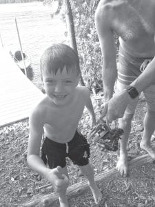 Charlie Miller, a 7-year-old from Orono, Minn., caught this crayfish off the dock of his cabin on Pike Lake on May 27. He has been an avid crayfisherman for over a year now and this was by far the largest he has caught. He used a light bulb changer to catch what he eventually named Big Bob. Charlie set up a bucket habitat for Big Bob and was preparing to make a home for him in Orono, but he unfortunately didn’t survive the trip. Charlie plans to practice catch and release going forward.