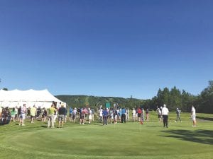 A celebration was held to commemorate the $4.6 million completion of the new River and Canyon 18 holes at Superior National golf course in Lutsen. Golf Digest rates Superior National as Minnesota’s “Best Places to Play.” The course features world-class golf with world-class views.